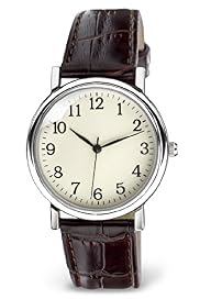 Round Face Analogue Strap Watch