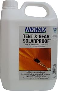 Nikwax Tent And Gear Solarproof Spray-On Tent Waterproofer - 2.5lt