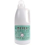 Mrs. Meyer's Clean Day Liquid Fabric Softener, Basil, 32 Fluid Ounce Bottles