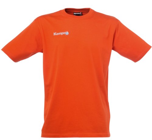 Kempa Kinder T-Shirt Chap Tee, orange/silber/skyblau, S Preisvergleich