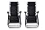 New Zero Gravity Chairs Case Of 2 Lounge Patio Chairs Outdoor Yard Beach O62