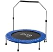 Pure Fun 40-Inch Mini Trampoline with Handrail