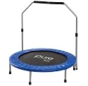 Pure Fun 40-Inch Mini Trampoline with Handrail