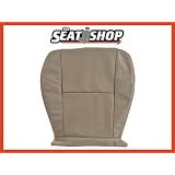 07 08 09 10 11 Cadillac Escalade Grey Perf & AC Leather Seat Cover RH bottom by The Seat Shop