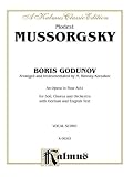 Boris Godunov (A Kalmus Classic Edition)