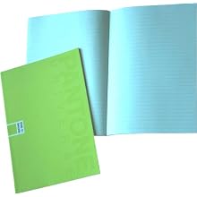 Pantone Ruled Note Book, A5, 24 Sheets, Sulphur Spring, Pack of 5 (50195-88977-1)