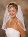 1 Layer Shoulder Length Veil w/ Sheer Ribbon Edge 41w ZXjuIrL. SL75 1 Layer Shoulder Length Veil w/ Sheer Ribbon Edge
