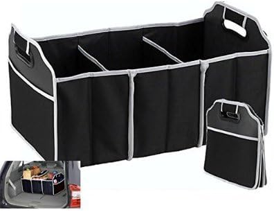 Xett 2-in-1 Collapsible Car Boot Trunk Organiser