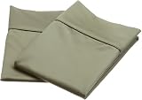 Pike Street 1,000 Thread Count Egyptian Cotton King Pillowcase Pair, Sage
