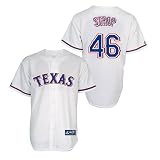 Pedro Strop Texas Rangers Youth Replica Jersey by Majestic