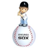 114124 - MLB Chicago White Sox Girl On Baseball Musical - Precious Moments