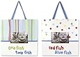 Trend Lab Dr. Seuss Frame Set, One Fish Two Fish (2 - pack)