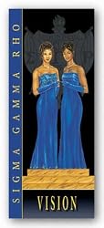 Vision - Sigma Gamma Rho by Johnny Myers 8"x20" Art Print Poster