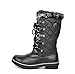 GW Women's 1560-1 Black Water Proof Snow Boots 5.5 M US