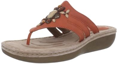 clarks women's flip province flip flop