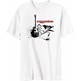 T-Shirt White  Reggaeton , ... Feel The Music !  Music