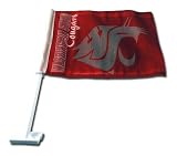 Washington State Cougars Car Flag