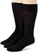 Calvin Klein Men's 3 Pack Rayon From Bamboo Textured Socks