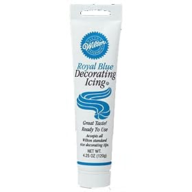 Royal Blue Decorating Icing - 4.25 Ounces by Wilton