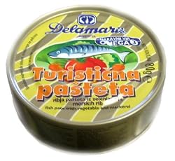 Fish Pate with Vegetables, Turisticna (Delamaris) 80g