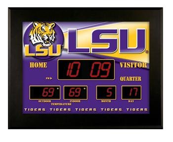 LSU Deluxe Illuminated Scoreboard