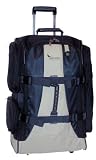 Pack Easy 9705BE SPORTS Trolley-Koffer, 62cm, schwarz-beige (black/navy/beige)