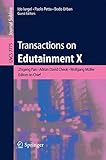 Transactions on edutainment X