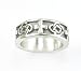 Sterling Silver Celtic Design Cross Ring by Bob Siemon