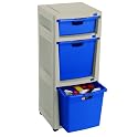 Suncast DRT2118CD Three-Drawer Utility Tower