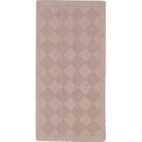 2'4 x 4'8 Ivory Hand Tufted Wool Gabbeh Rug