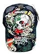 New Ed Hardy Trucker's Baseball Cap with Rhinestone Crystals "Love Dies Hard" - Navy Blue
