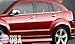Made in USA! Compatible with 2005-2009 Jeep Grand Cherokee Laredo 6PC Stainless Steel Chrome Window Sill Overlay