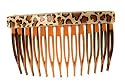 France Luxe Basic Side Comb - Wild Cat