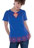 Chicago Cubs Women's Peasant Top 2 touch by Alyssa Milano - Royal Extra Large