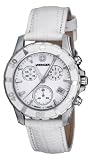 Wenger Women’s 70741 Sport Chrono White Dial White Leather Watch