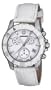 Wenger Women's 70741 Sport Chrono White Dial White Leather Watch