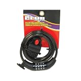 The CLUB Club Bicycle Combo Lock with Cable