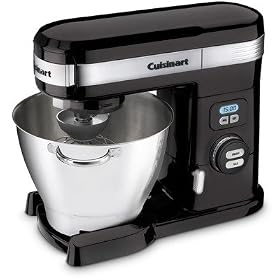 5.5 Quart Stand Mixer in Black 