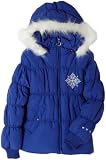 Amy Byer Girls 7-16 Elastic Bubble Jacket