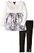 Calvin Klein Little Girls' Print Tunic with Leggings
