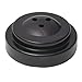 Plastic Desk Base for 4x6 Miniature Flag (3 Hole Black)
