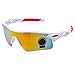 SINEDY Light Weight Cycling Bicycle Bike Outdoor Sports Eyewear Sunglasses Riding Glasses for Men Women #04 White frame+Colorful lens