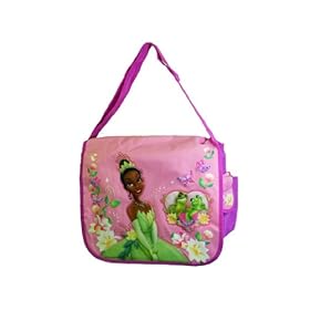  New Large Pink Disney the Princess and the Frog Messenger Bag 14