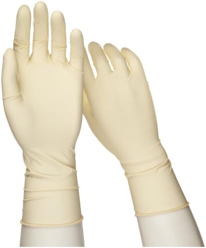 Shentex TotalForm L10020 Latex Glove, Powder Free, 9.5" Length, 5.9 mils Thick, X-Large (Pack of 100)
