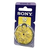 Sony Pr10-D6A PR10 Zinc Air Battery Dial Multipack (6-Pk)