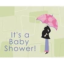 Mod Mom Baby Shower Invitations 8ct