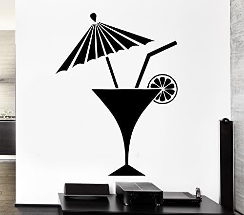 ChrisGDodge Wall Sticker Home Decor Wall Decor Bar Drink Beach Alcohol Mojito Pop Art Cool Decor For Living Room
