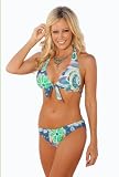 Balance: Halter Bow Tie Top (All styles sold as separates; Top Only)