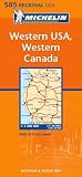 Western USA, Western Canada (Michelin Regional Maps)
