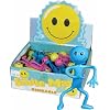Bendy Happy Face Man - Blue, Yellow or Pink Available